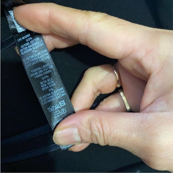 La Perla tailored black silk blend blazer Made in Italy - Picture 9 of 14